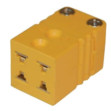 Digi-Sense Dual Thermocouple Connector, Mini, Femal 18527-76